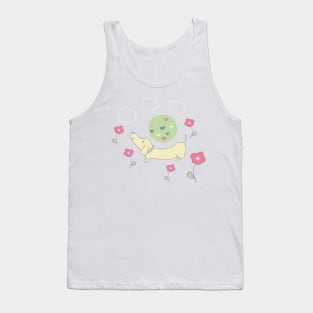 Puppy on a Walk Tank Top